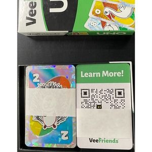 Mattel Creation Veefriends UNO Card Game By Gary Vee Tier 3 Ultra Rare Porcupine